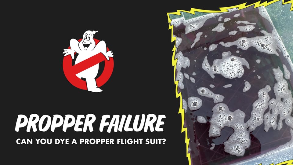 Dyeing a Propper Flight Suit